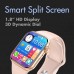 I Kall W3 SPO2, 1.72 Inch Display Smartwatch  (Gold Strap, Regular)